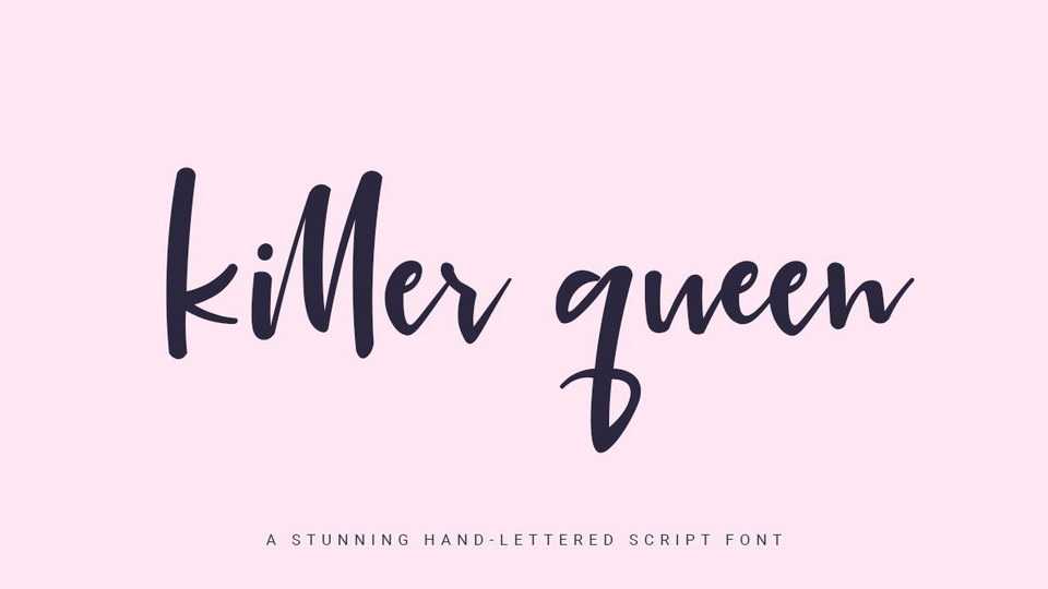 Killer Queen Script Font › Fontesk