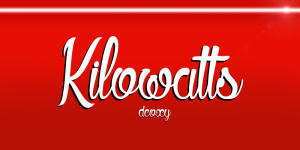 Kilowatts font