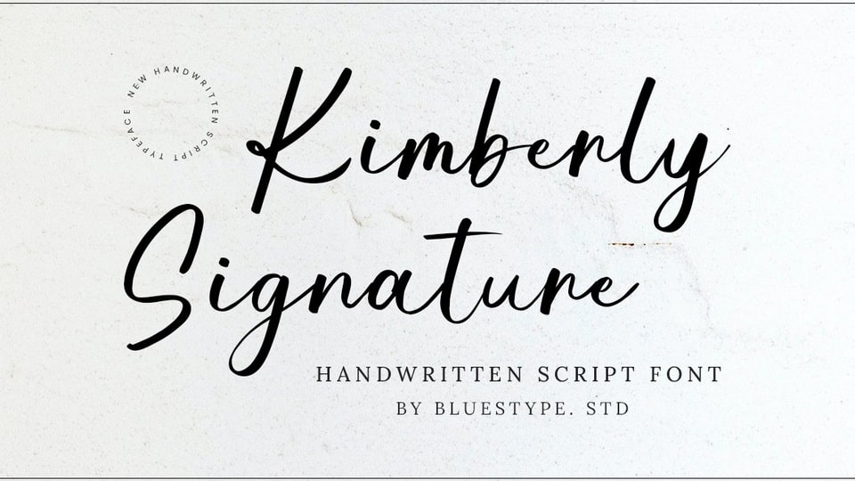 Kimberly Signature Font › Fontesk