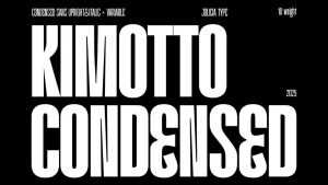 Kimotto Condensed Font › Fontesk