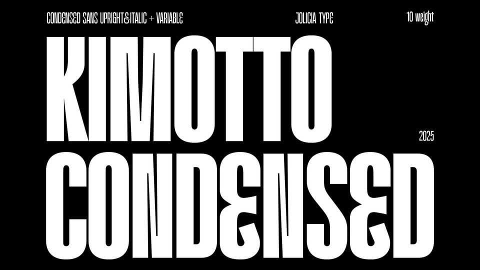 Kimotto Condensed Font › Fontesk