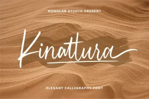 Kinattura Script Font