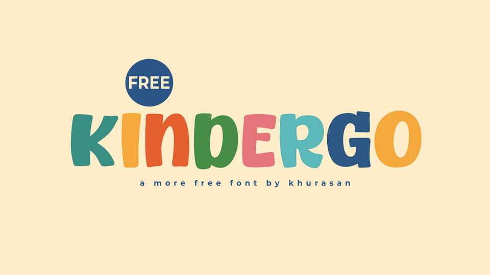 Kindergo Font › Fontesk