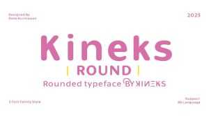 Kineks Round Font Family › Fontesk