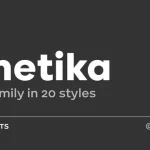 Kinetika Sans Serif Font