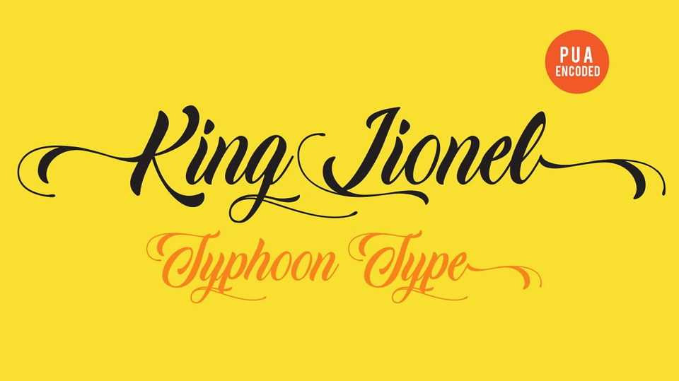 King Lionel Script › Fontesk