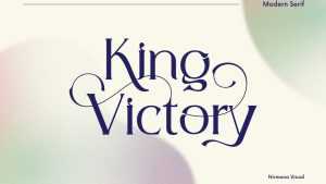 King Victory Font › Fontesk