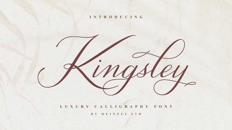 Kingsley Script Font › Fontesk