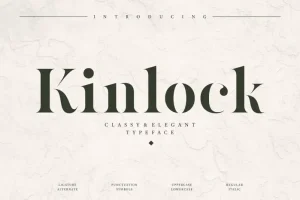 Kinlock Serif Font