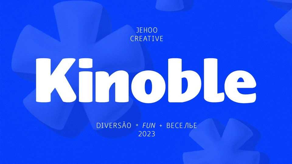 Kinoble Font › Fontesk