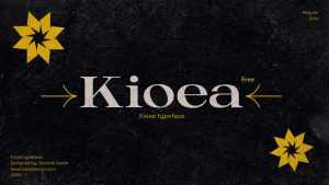 Kioea Font › Fontesk