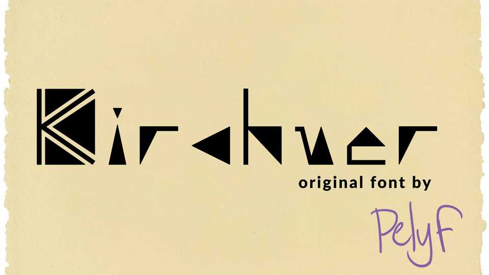 Kirchner Font › Fontesk