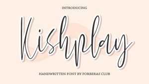 Kishplay Font › Fontesk