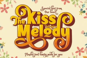 Kiss Melody Display Font