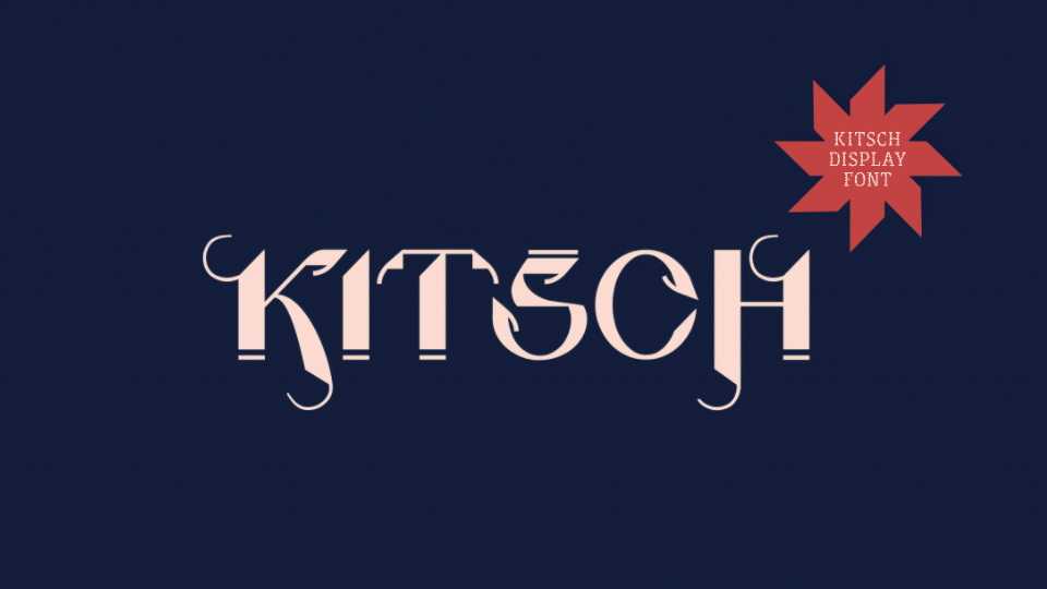 Kitsch Font › Fontesk