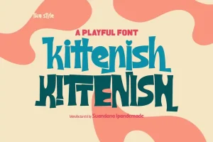 Kittenish Playful Font