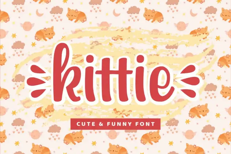 kittie Display Font