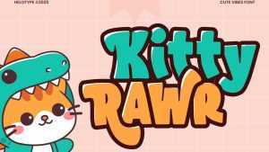 Kitty Rawr Font › Fontesk