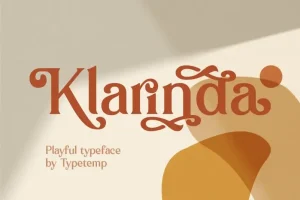 Klarinda Serif Font