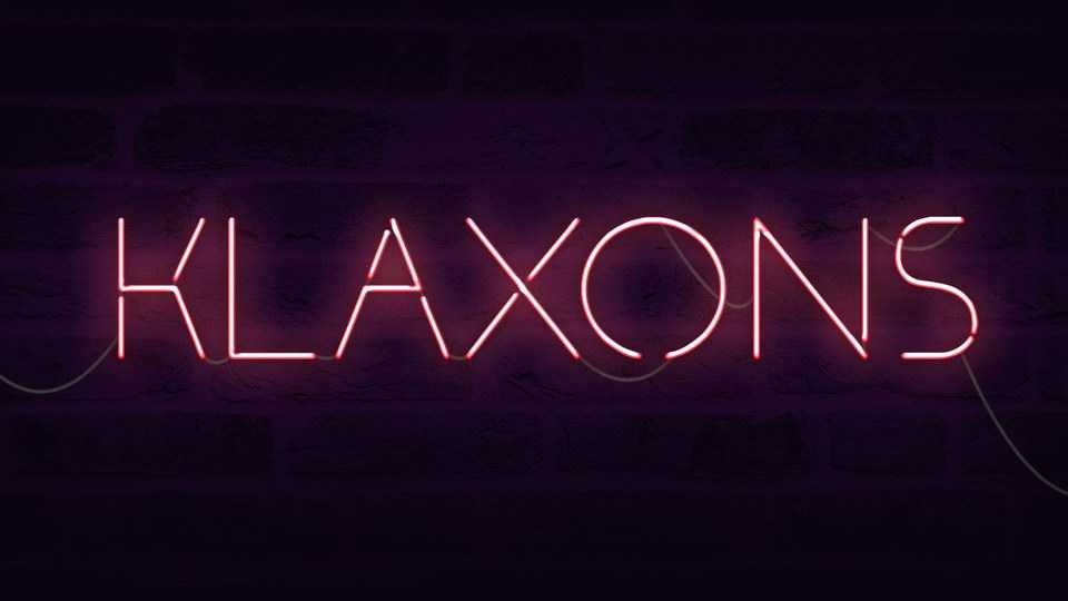 Klaxons Font › Fontesk