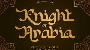 Knight of Arabia Font › Fontesk