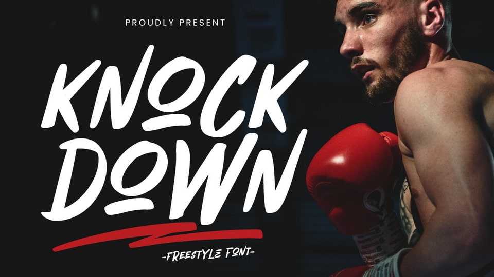 Knock Down Font › Fontesk