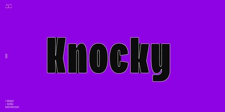 Knocky Font