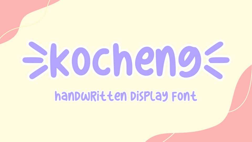 Kocheng Font › Fontesk
