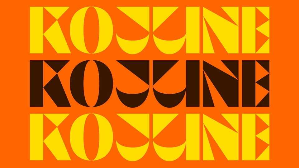 Kojune Font › Fontesk