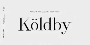 Koldby Font