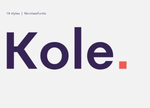 Kole Font