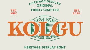 Kolgu Font › Fontesk