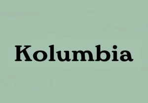 Kolumbia Font