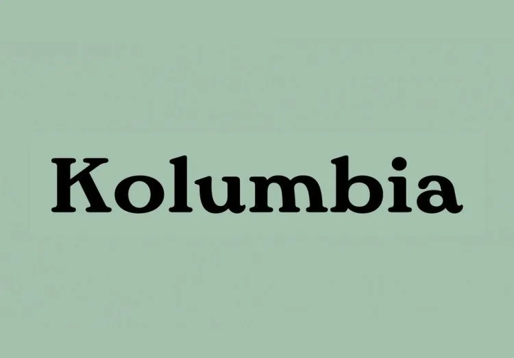 Kolumbia Font
