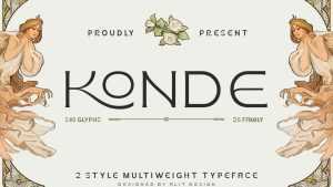 Konde Font › Fontesk