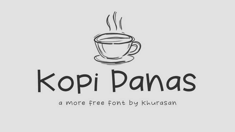 Kopi Panas Font › Fontesk