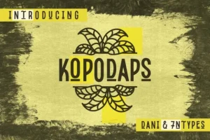 Kopodaps Font