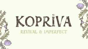 Kopriva Font Family › Fontesk