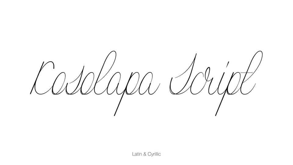 Kosolapa Script Font › Fontesk