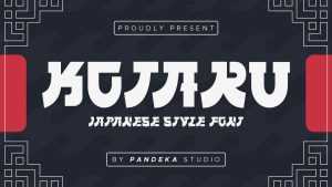 Kotaru Font › Fontesk
