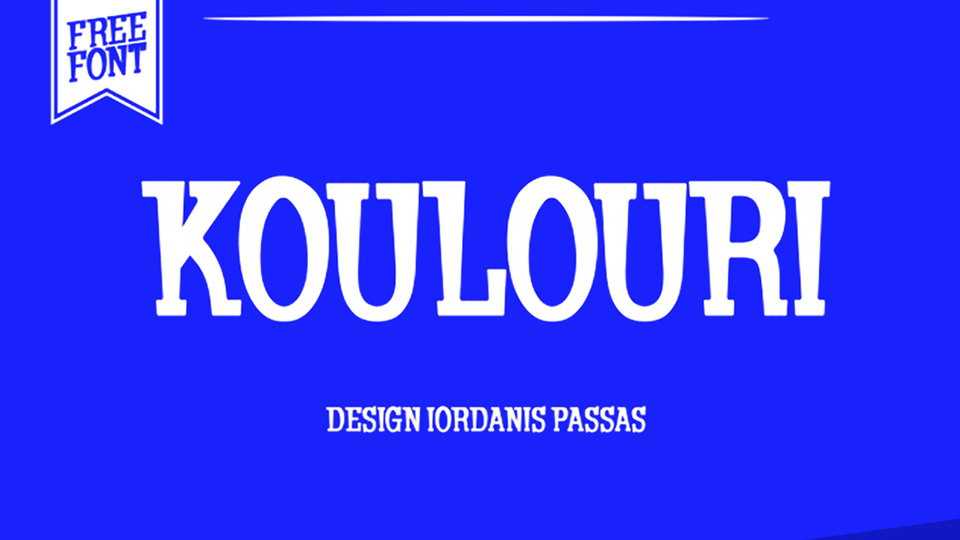 Koulouri Font › Fontesk