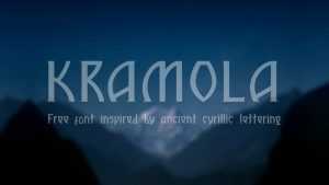 Kramola Font › Fontesk