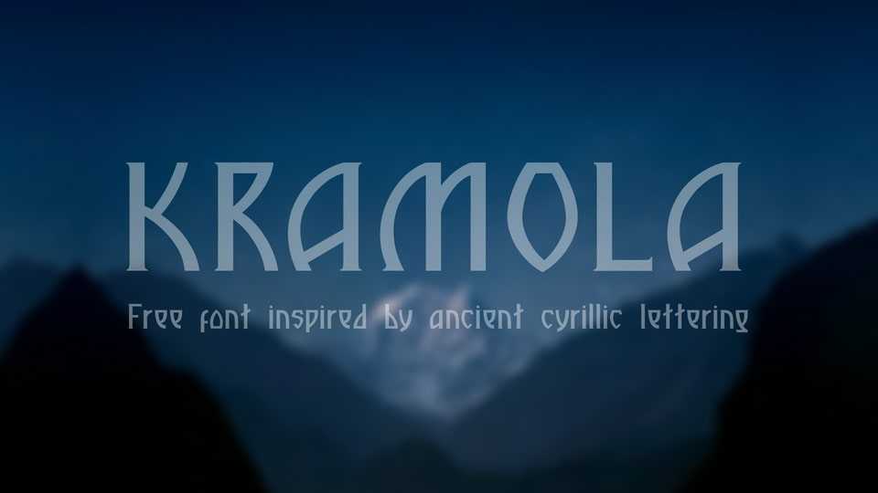 Kramola Font › Fontesk