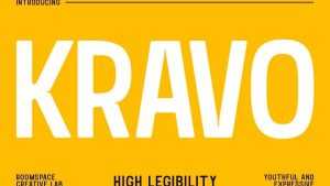 Kravo Font › Fontesk
