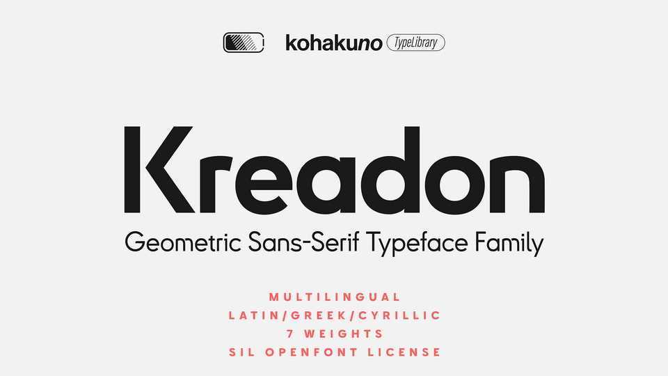 Kreadon Font Family › Fontesk