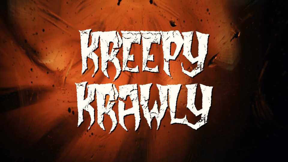Kreepy Krawly Font › Fontesk