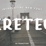Kreteg Display Font