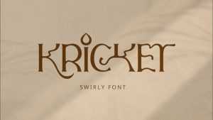 Kricket Font › Fontesk