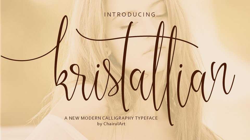 Kristallian Script Font › Fontesk