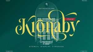 Kronaby Font › Fontesk
